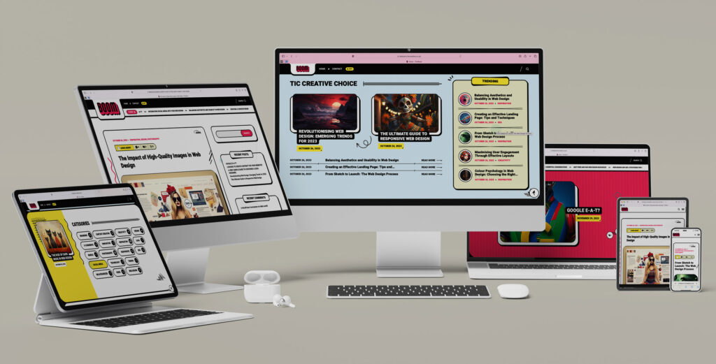 Basingstoke Web Design and content creation tic creative
