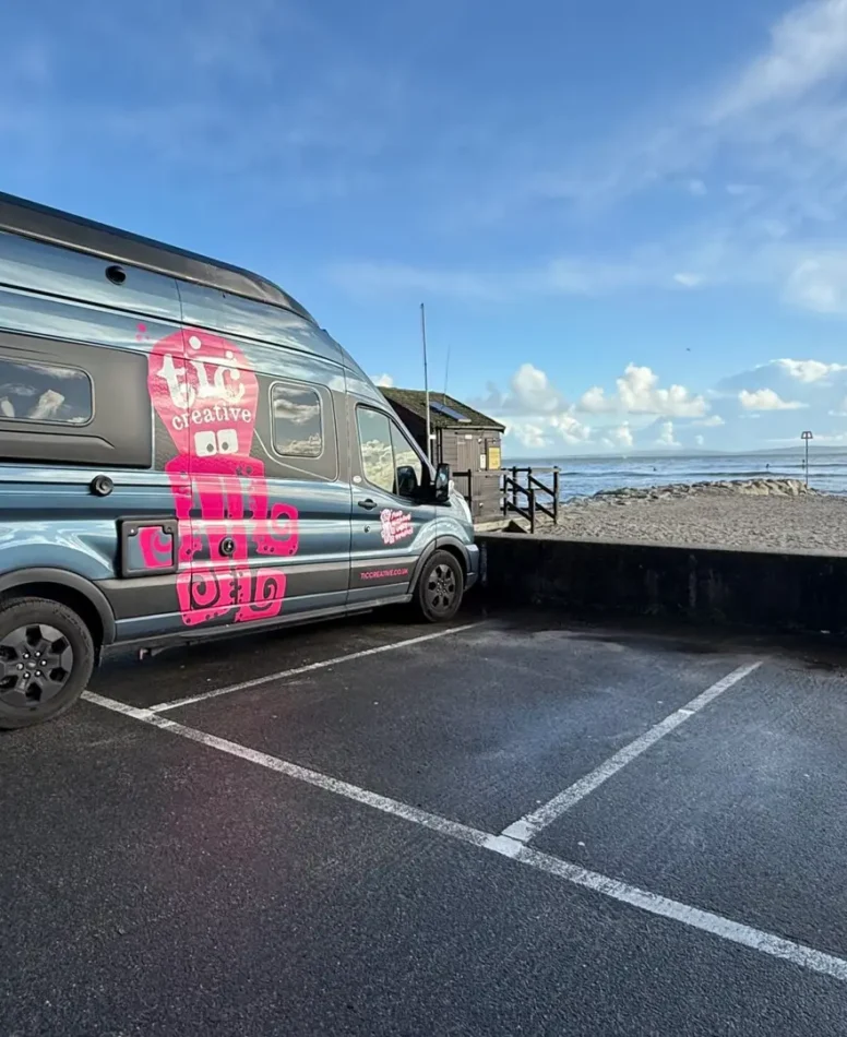 campervan branding and web design