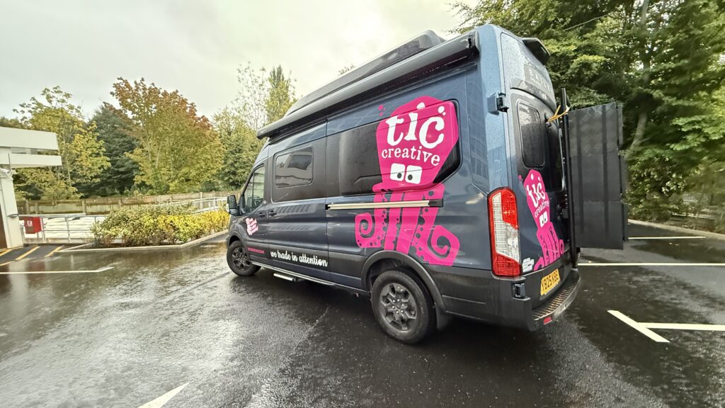 campervan branding and web design